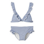 NAME IT Maillot de bain 2 pièces Bleu/Blanc Fille Name It Zannah. Coloris disponibles : Bleu