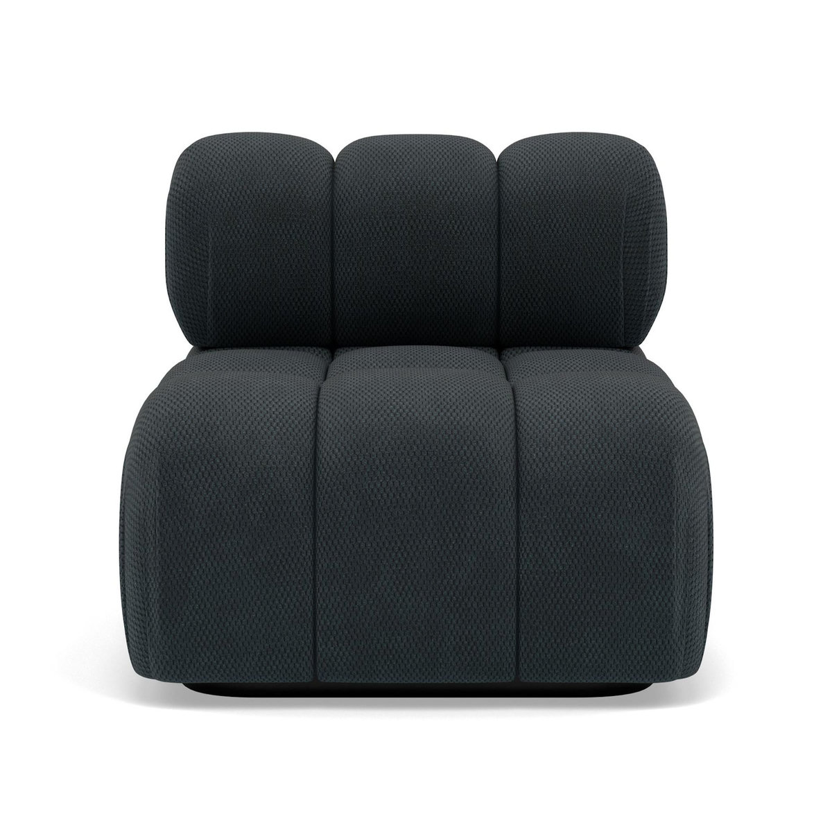 LISA DESIGN Ruby - module d'assise en velours texturé