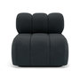 Voir la diapositive 1 : LISA DESIGN Ruby - module d'assise en velours texturé