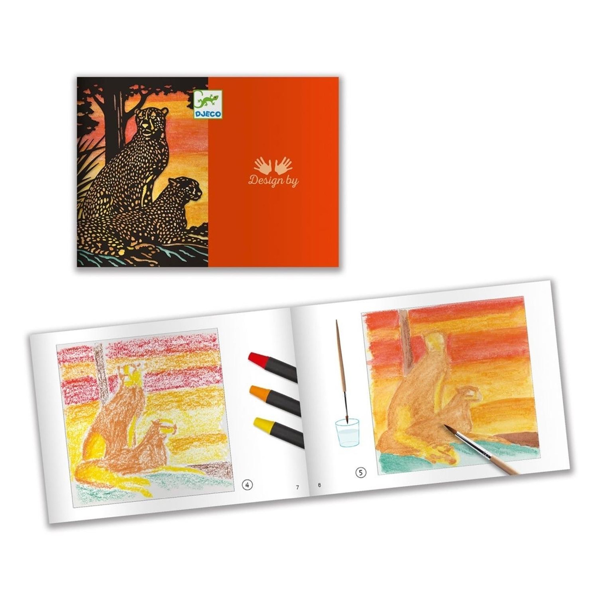 Voir la diapositive 4 : Djeco Aquarelle a contre jour -