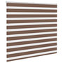 Voir la diapositive 3 : VIDAXL Store zebre marron 165x150cm largeur du tissu 160,9cm polyester
