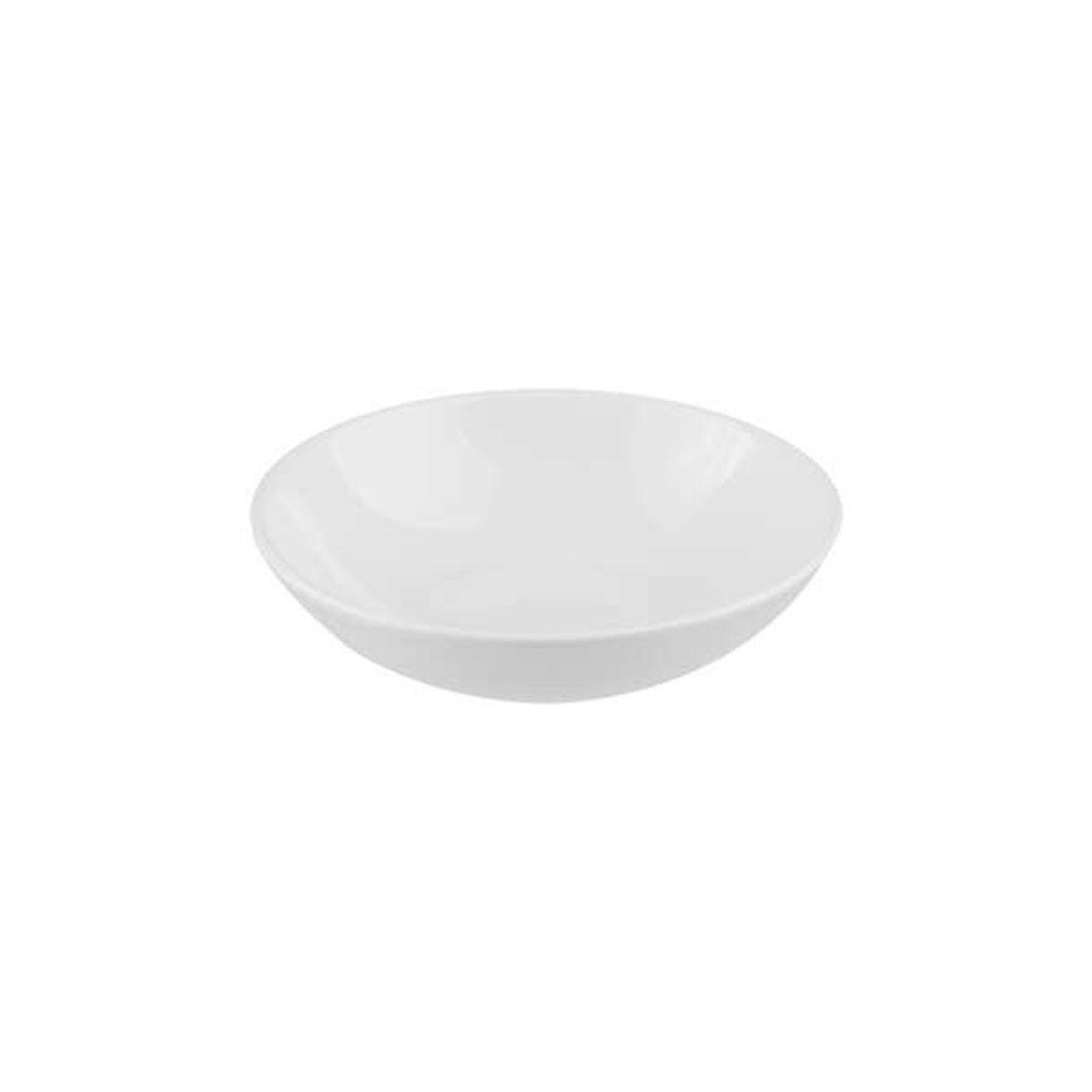 Voir la diapositive 2 : SECRET DE GOURMET Lot de 6 assiettes creuses  colorama  20cm blanc