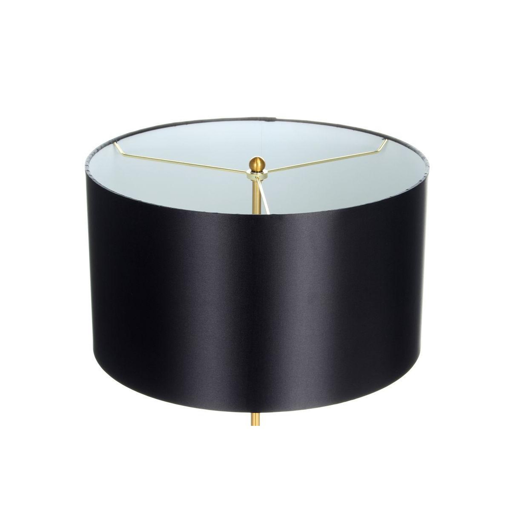Voir la diapositive 3 : Paris Prix Lampe à poser design  piona  65cm noir & or