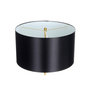 Voir la diapositive 3 : Paris Prix Lampe à Poser Design  Piona  65cm Noir & Or