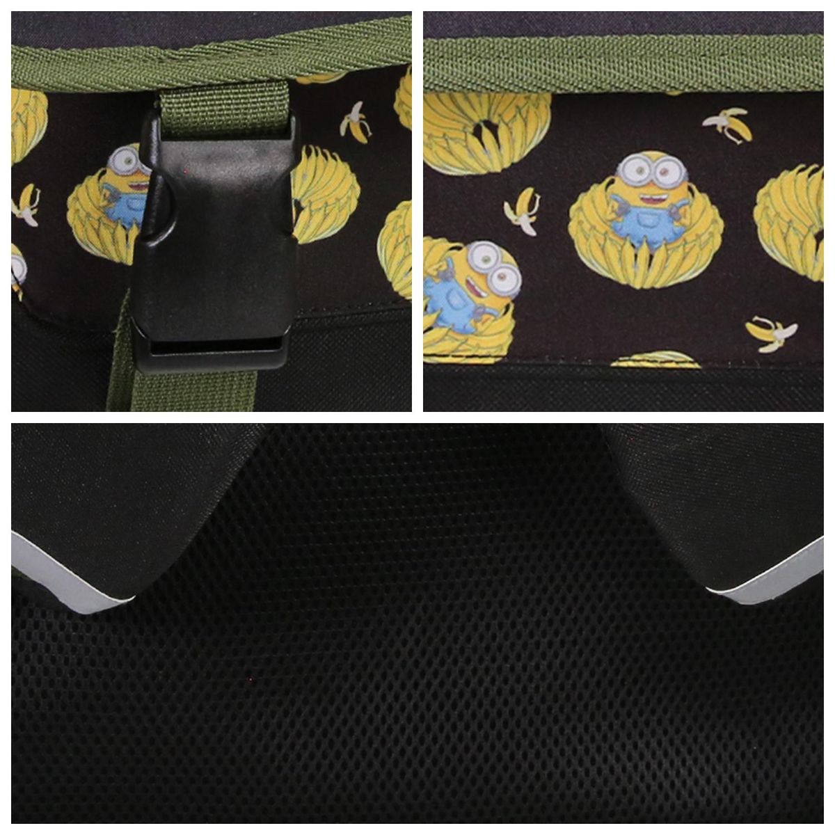 Bagtrotter Cartable 38cm noir Les Minions  2 compartiments - Bagtrotter