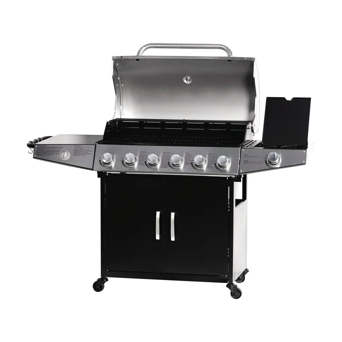 Habitat et Jardin Barbecue gaz  Party 7  - 7 Brûleurs dont 1 latéral - 20.9 kW