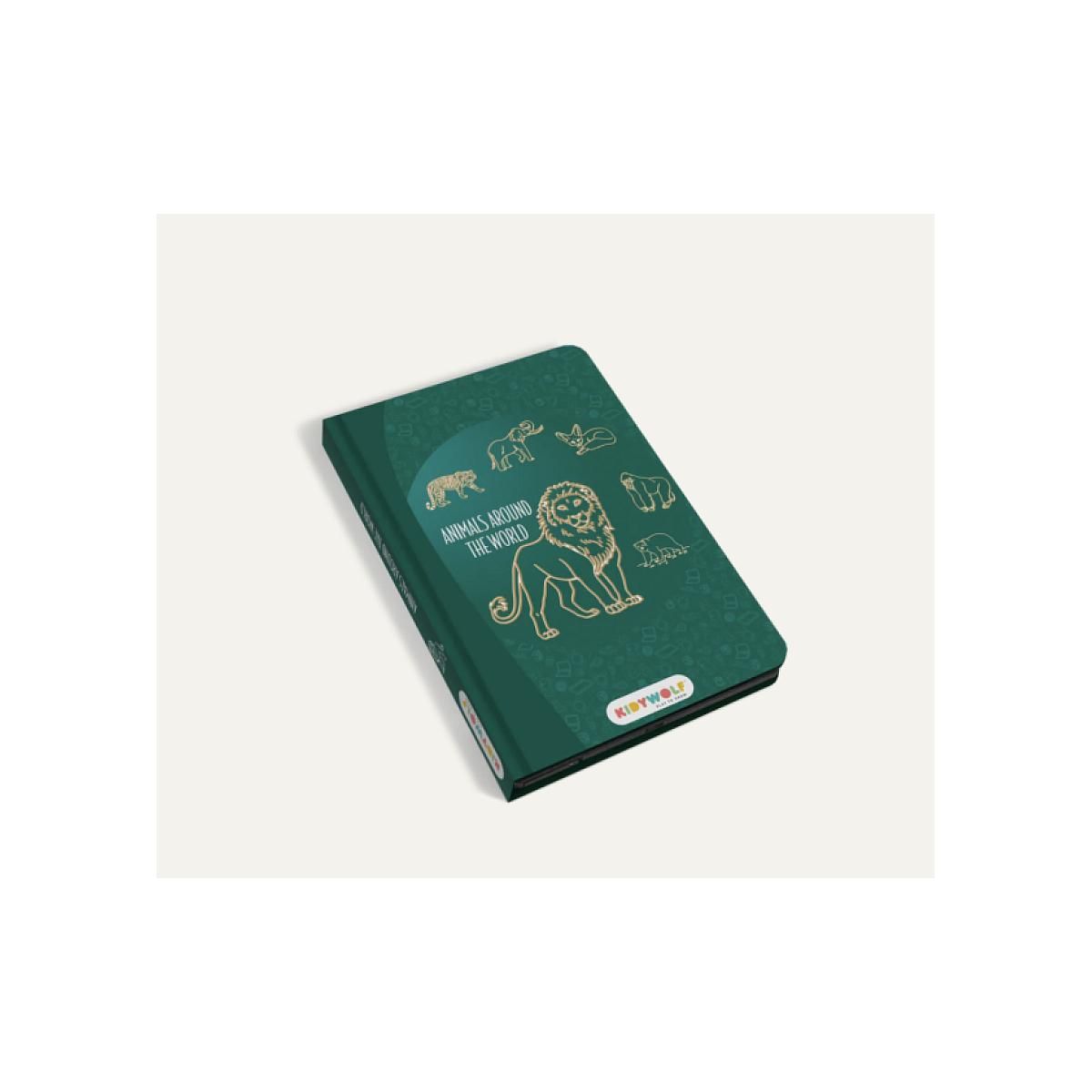 KIDYWOLF KIDIDRAW - Tablette a dessin animaux autour du monde
