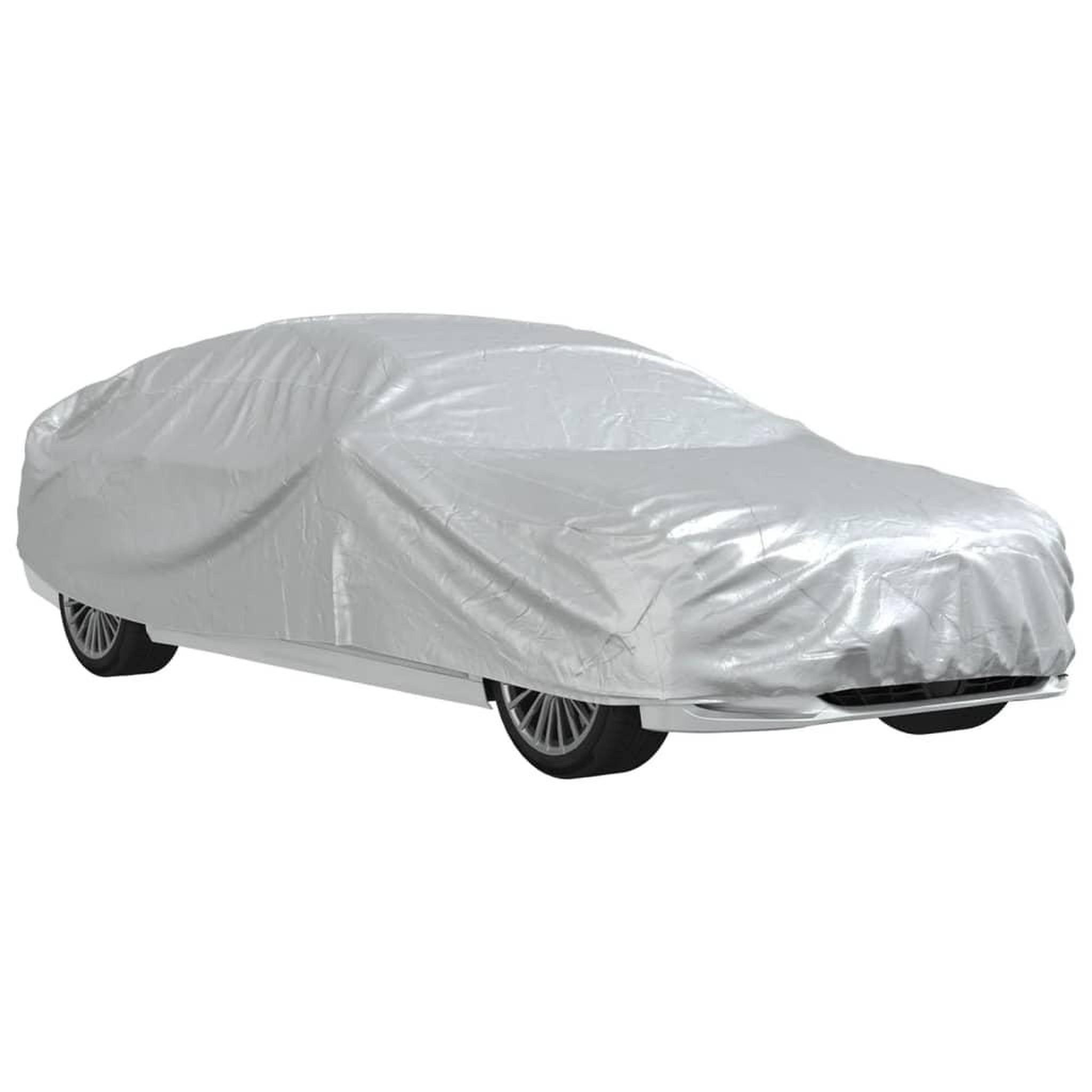 Voir la diapositive 2 : VIDAXL Housse de voiture berline avec sangles a boucle complete M PEVA