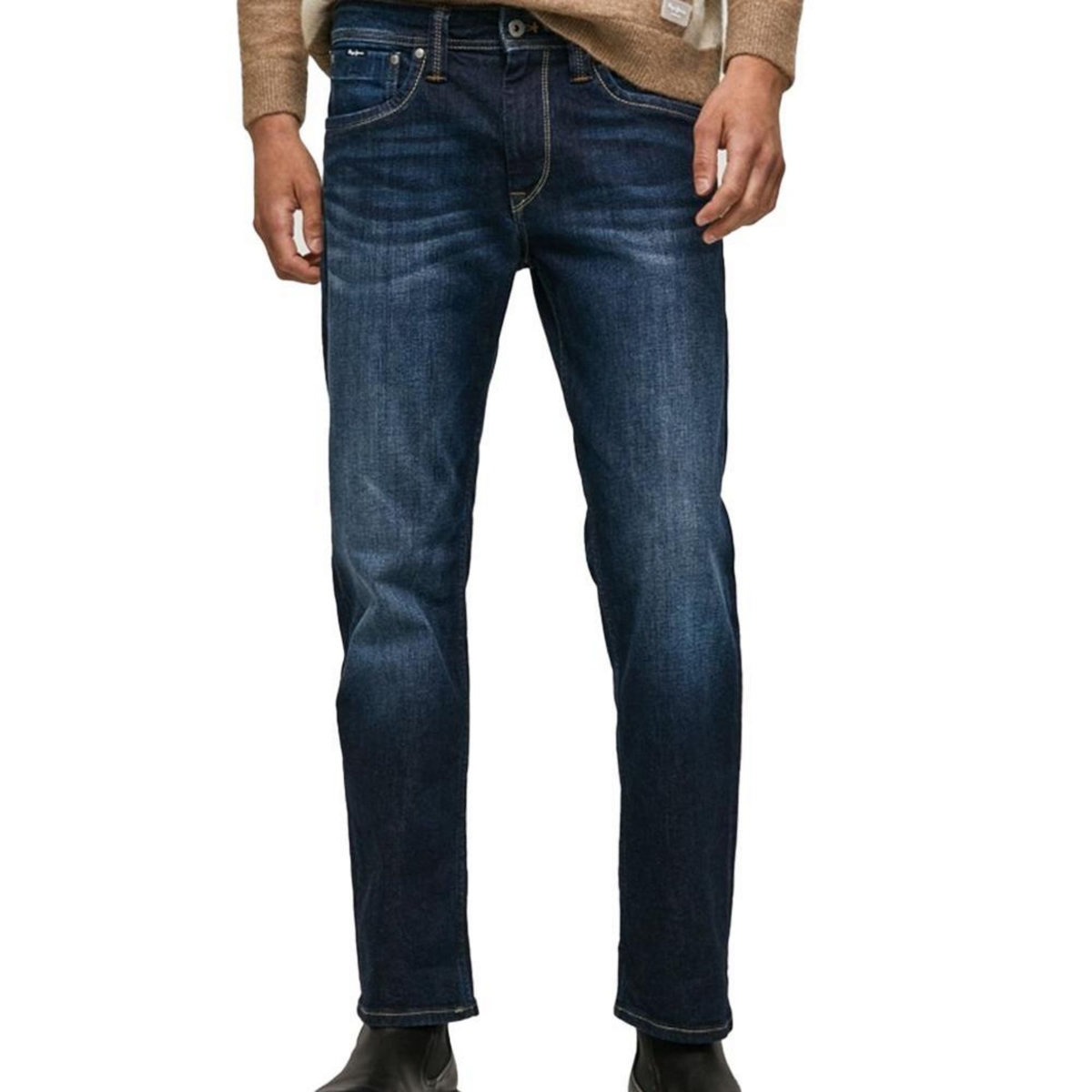 Pepe Jeans Jean Regular fit  Foncé Homme Pepe jeans Kingston