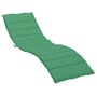 Voir la diapositive 2 : VIDAXL Coussin de chaise longue vert 200x70x3 cm tissu oxford