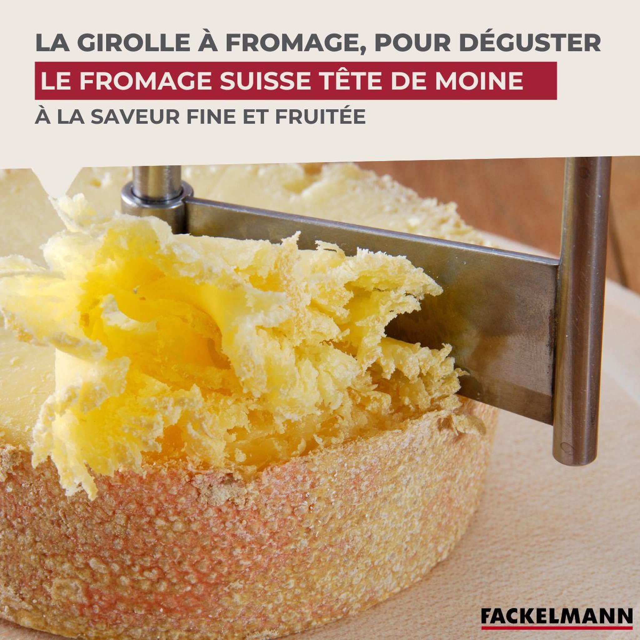 Voir la diapositive 2 : Fackelmann Girolle à fromage 22 cm fackelmann boissellerie