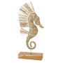 Voir la diapositive 1 : Paris Prix Statue Hippocampe Herbe  Nut  80cm Naturel