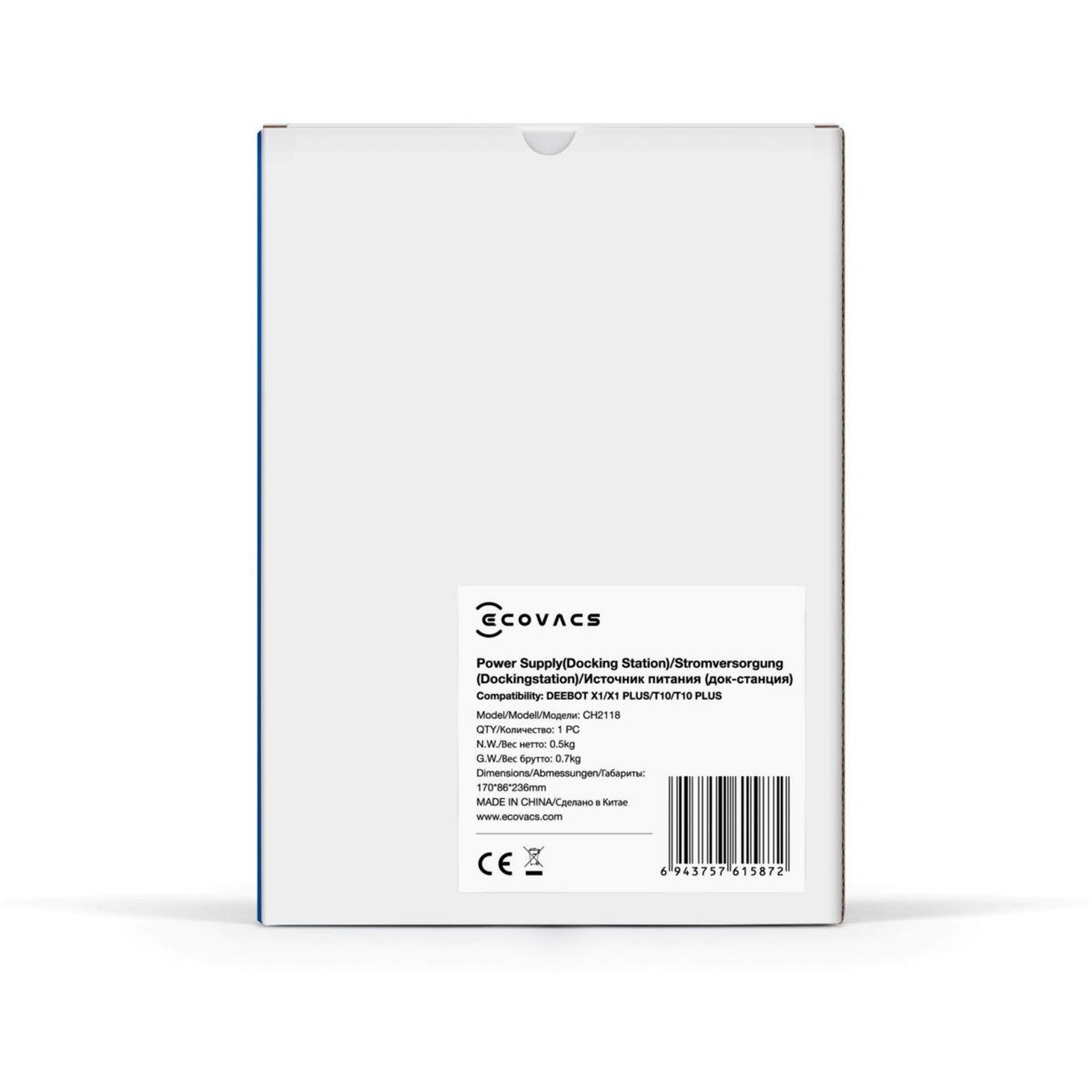 Voir la diapositive 3 : ECOVACS Nettoyant pour X1, X1 Plus, T10, T10 Plus