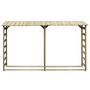 Voir la diapositive 2 : VIDAXL Double abri de stockage du bois 300 x 44 x 176 cm Pin impregne
