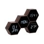 Voir la diapositive 1 : Karlsson Réveil Six 4 facettes hexagonale