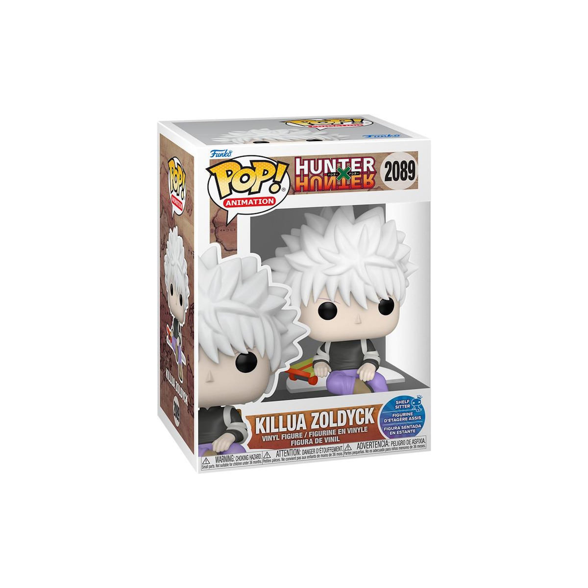 Funko Figurine Funko Pop Animation Hunter x Hunter Killua Zoldyck Shelf Sitter