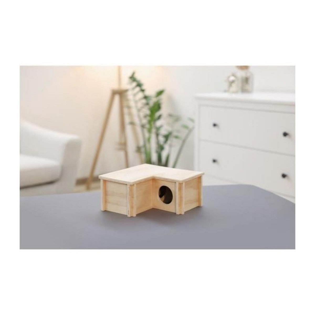 KERBL Maison pour petit rongeur - KERBL - 81828 - 24 x 24 x 11 cm