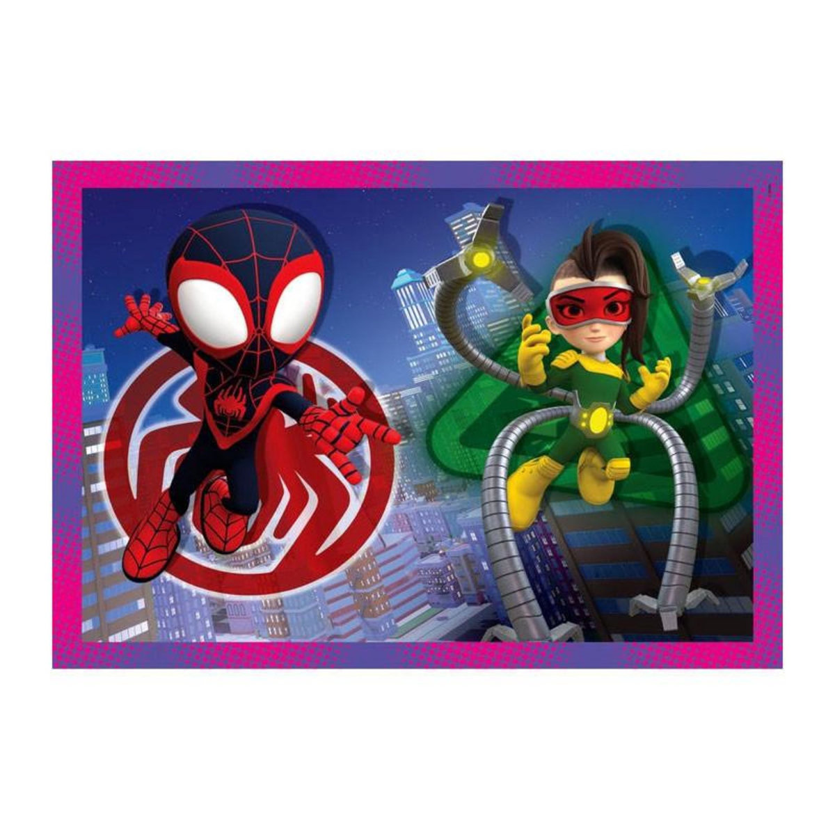CLEMENTONI Clementoni Jigsaw Puzzle 4in1 Spidey and His Amazing Friends 21528