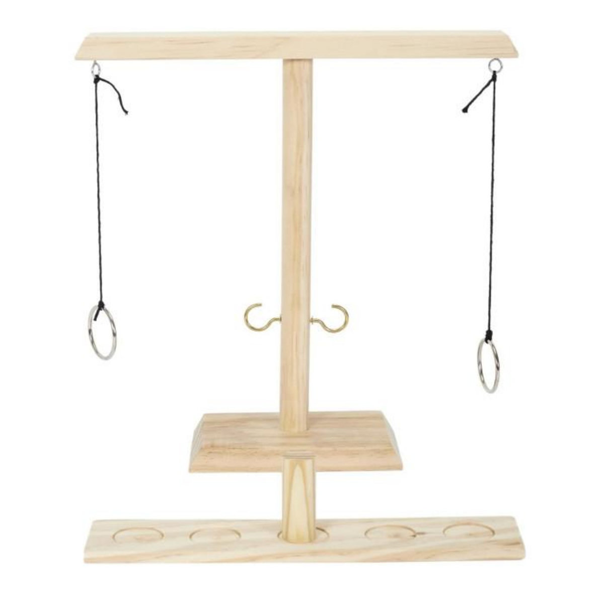 Paris Prix Jeu de Lancer d'Anneaux  Bois  31cm Naturel