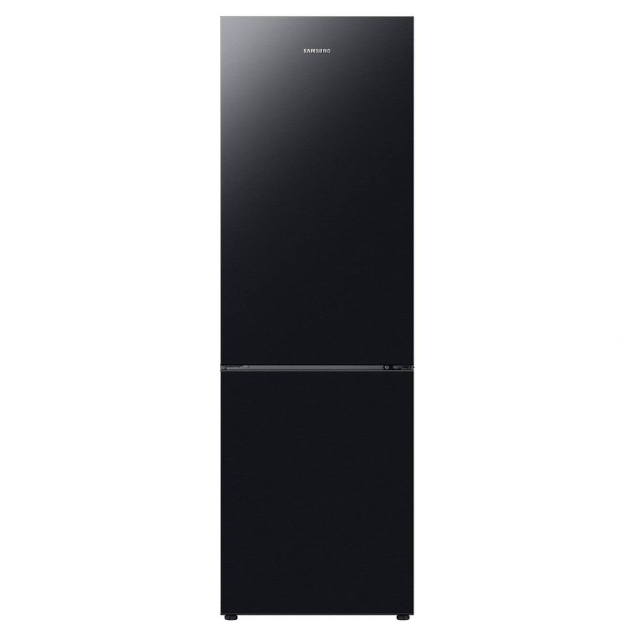 Voir la diapositive 1 : Samsung Réfrigérateur combiné 60cm 344l ventilé noir - RB33B612FBN