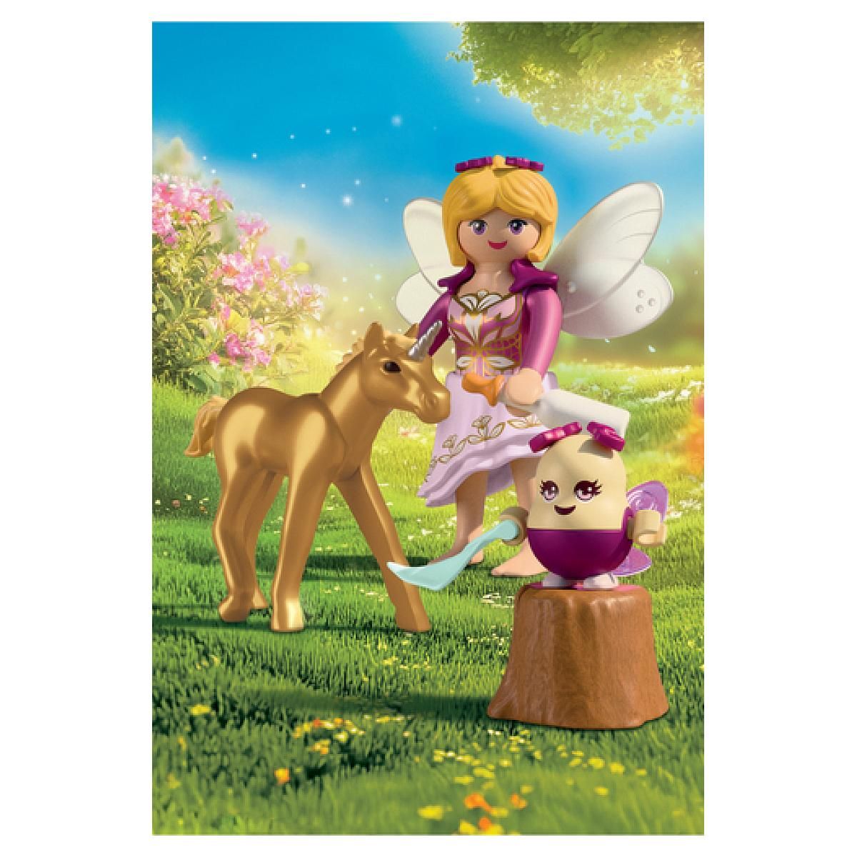 PLAYMOBIL 71844 Poulain licorne doré avec fée