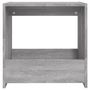 Voir la diapositive 4 : VIDAXL Table d'appoint Sonoma gris 50x26x50 cm Bois d'ingenierie