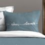 Voir la diapositive 2 : STOF Housse de couette 240x220 REVERIE + 2 taies coton 57 fils