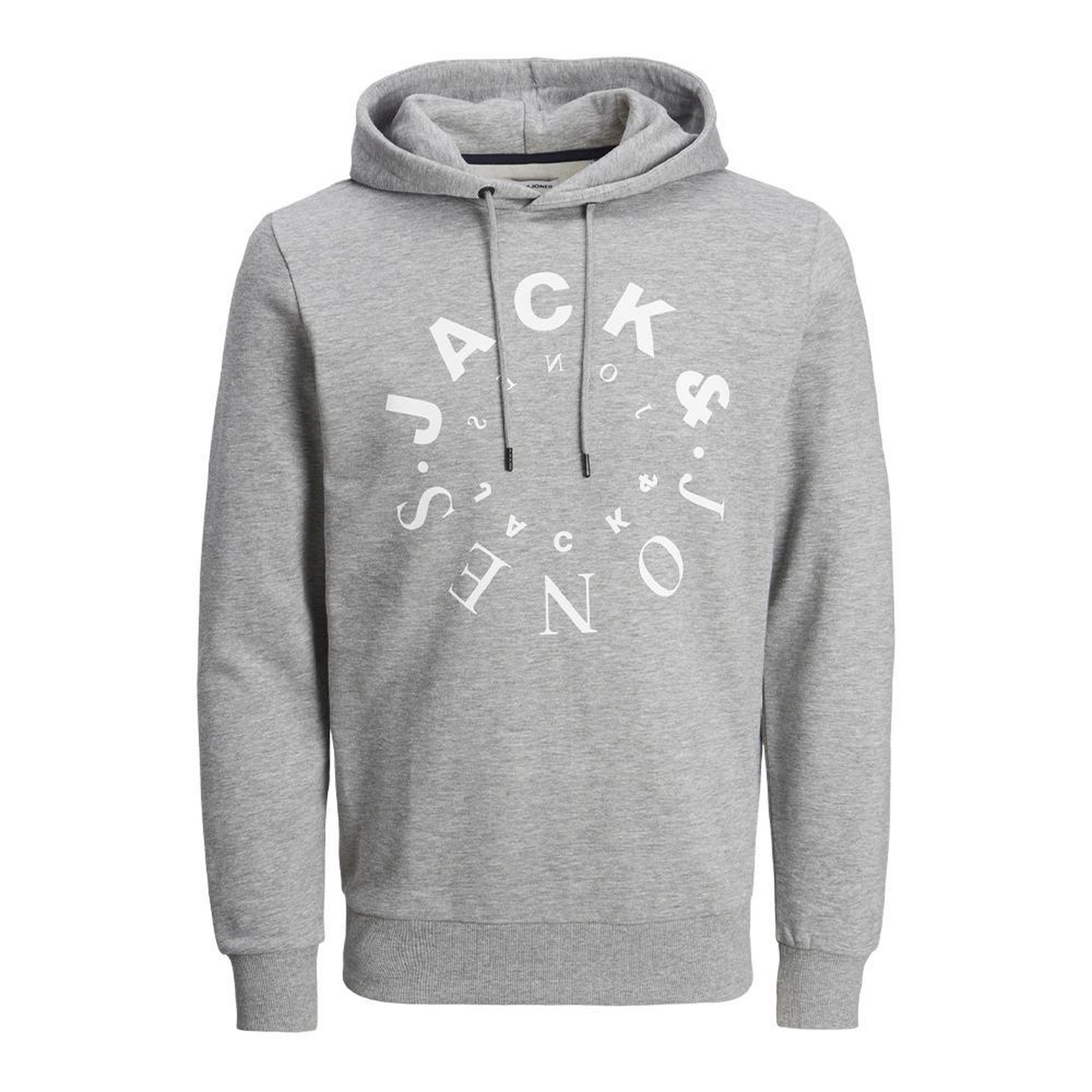 Jack & Jones Sweat à Capuche Gris Homme Jack & Jones Warrior. Coloris disponibles : Gris