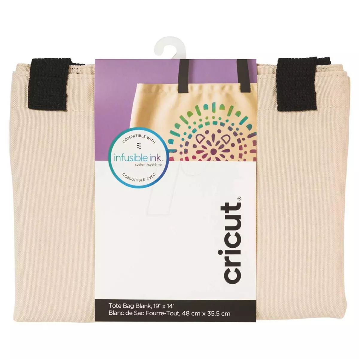 CRICUT Tote Bag large 48 x 35,5 cm Crème - Cricut