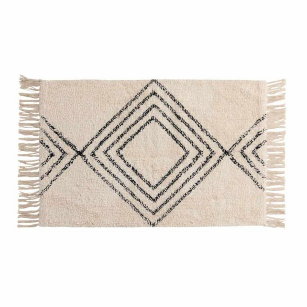 Paris Prix Tapis de Salle de Bain  Love  50x80cm Naturel