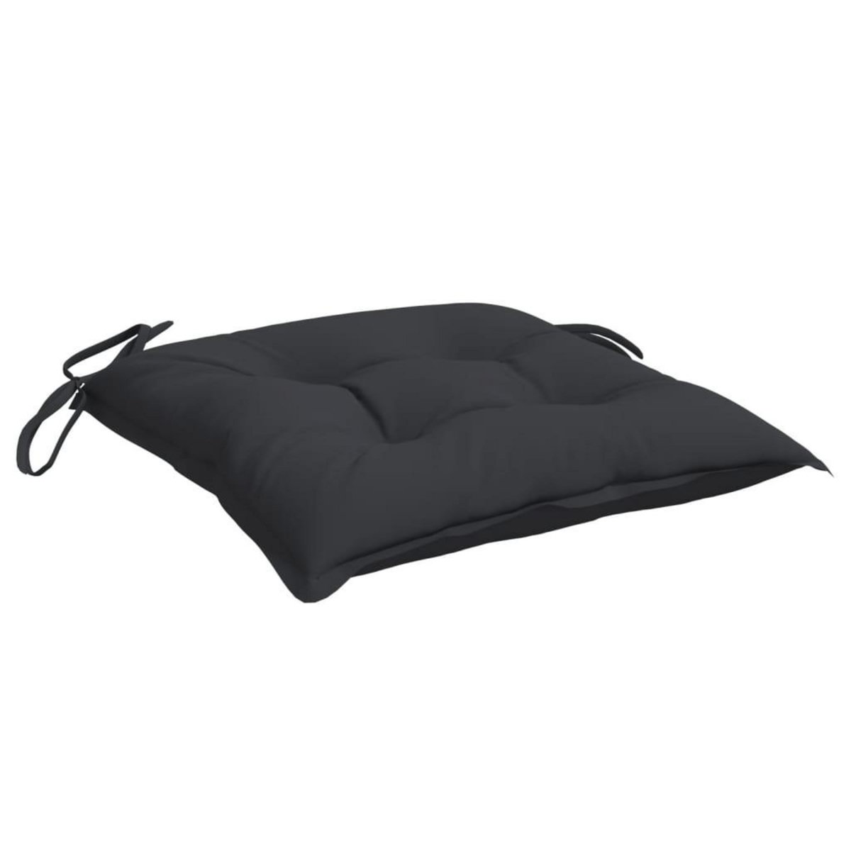 VIDAXL Coussins de palette lot de 4 noir 50x50x7 cm tissu oxford