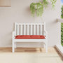 Voir la diapositive 3 : VIDAXL Coussin de banc de jardin rouge melange 100x50x7 cm tissu