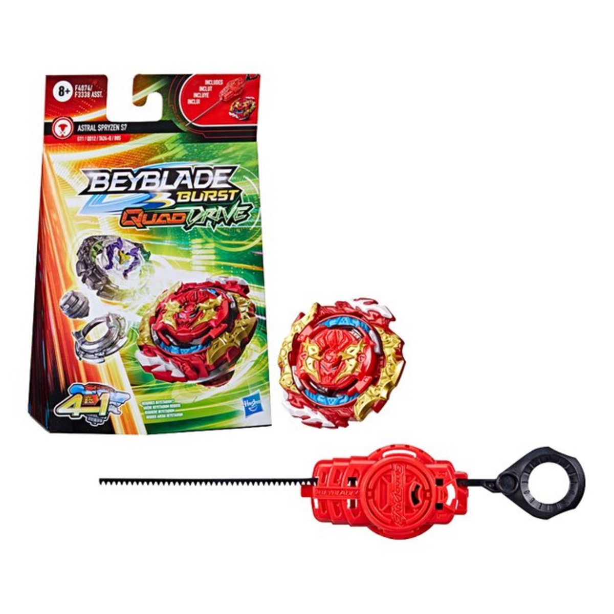 HASBRO Toupie Beyblade Burst Quad Drive Starter Pack Astral Spryzen