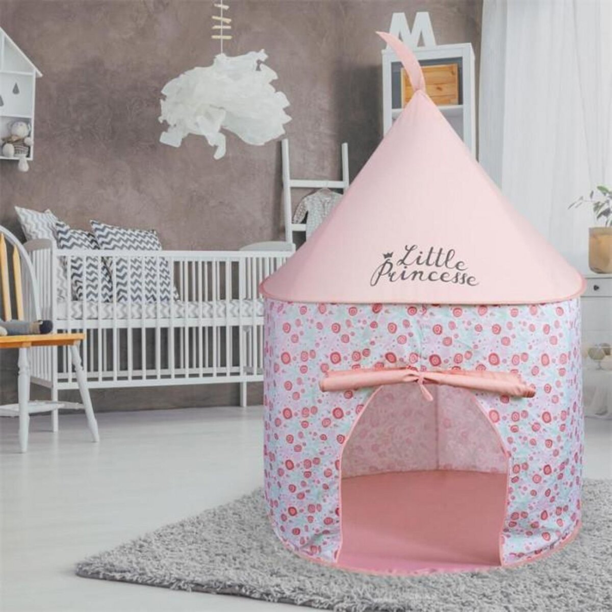 Paris Prix Tente pour Enfant  Pop Up  135cm Rose