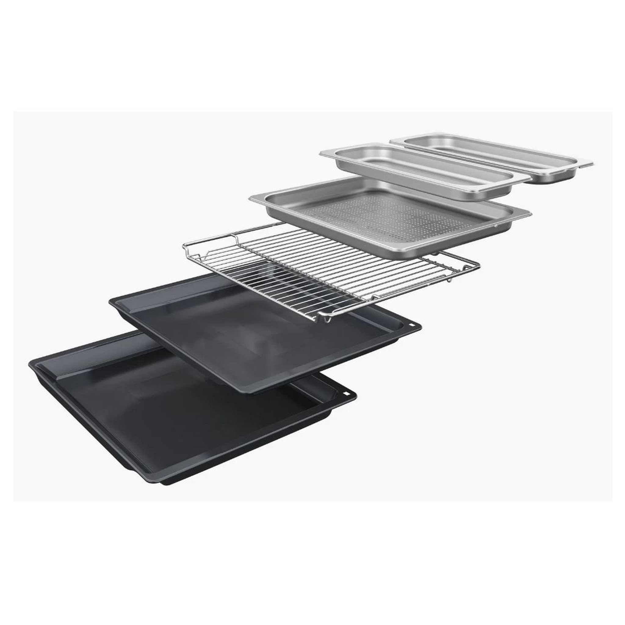 Voir la diapositive 6 : Neff Four intégrable combi vapeur 71l 60cm a+ ecoclean noir - b64ft33n0