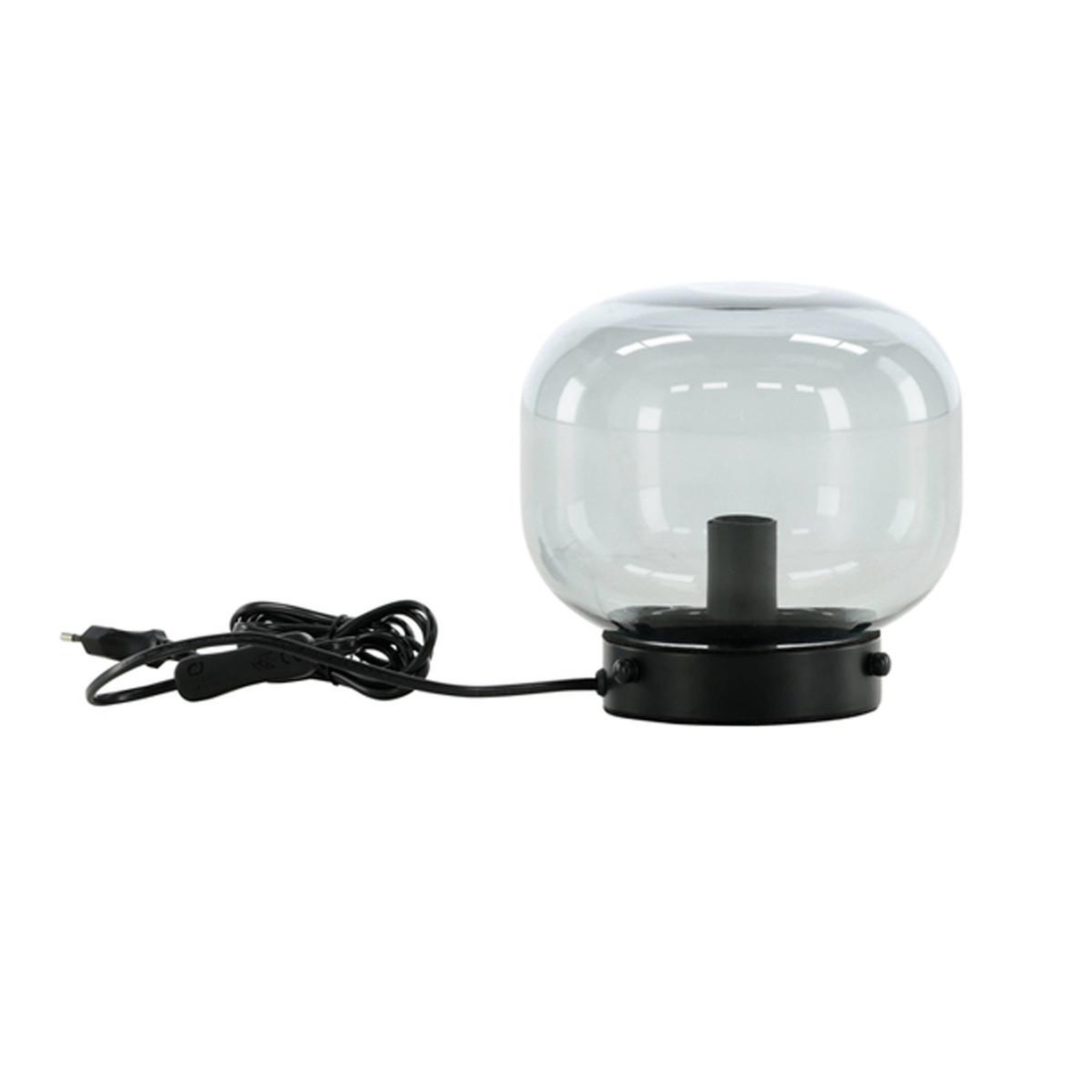Paris Prix Lampe à poser en verre  bollonelie  19cm noir