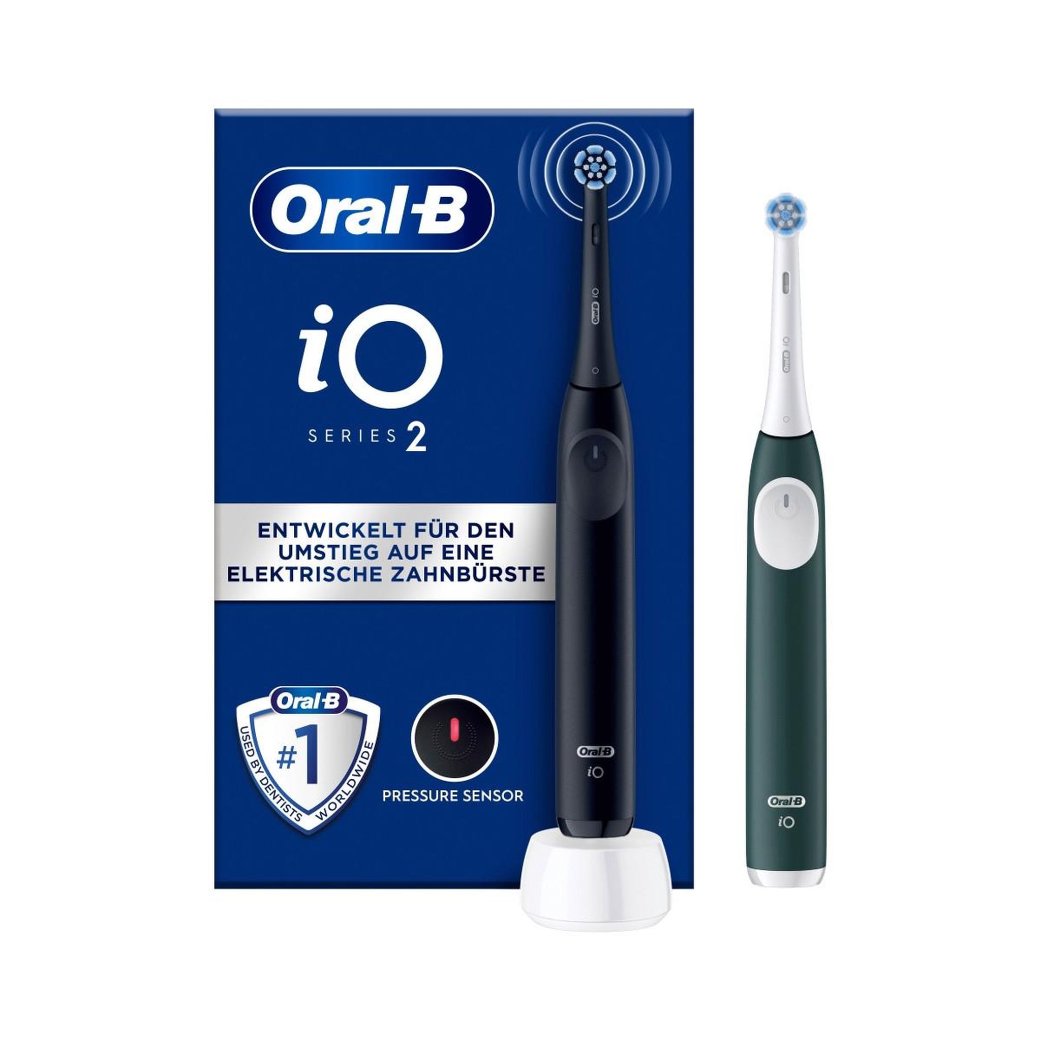 ORAL B Oral-b io series 2 adulte brosse à dents vibrante noir, vert
