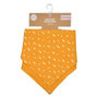 Voir la diapositive 1 : Paris Prix Lot de 2 Bavoirs Bébé  Bandana  41cm Moutarde