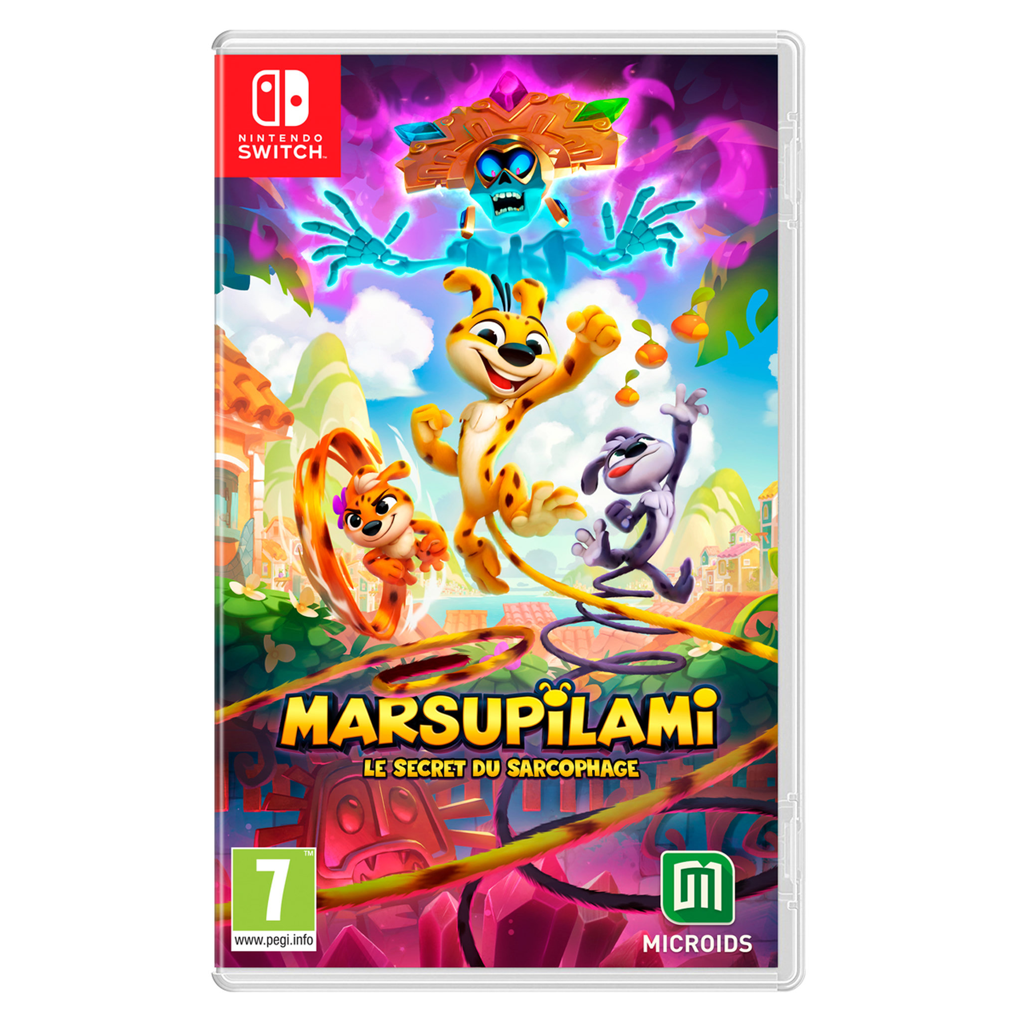 Voir la diapositive 2 : Marsupilami : Le secret du sarcophage Edition Collector Nintendo Switch