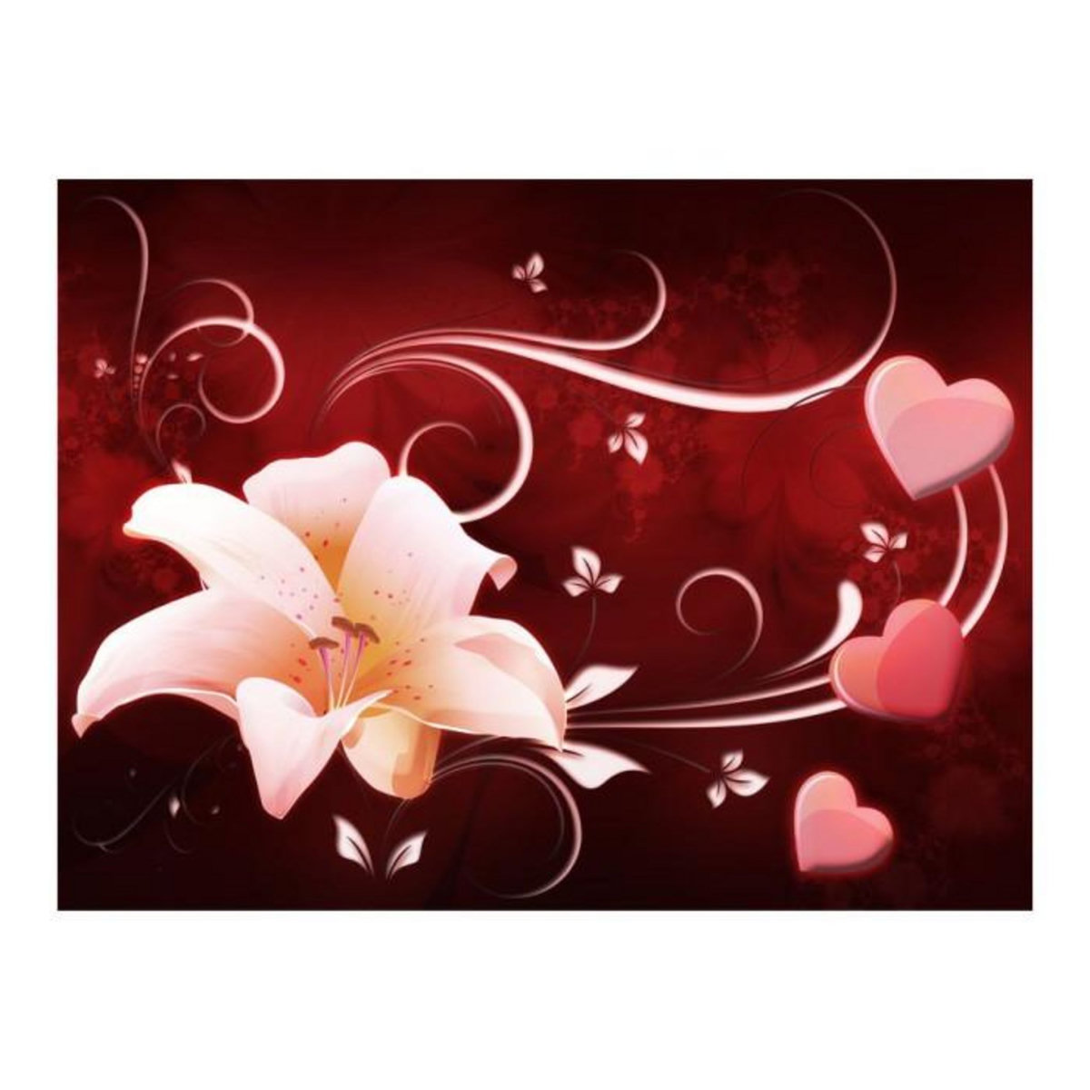 Paris Prix Papier Peint  Love Message