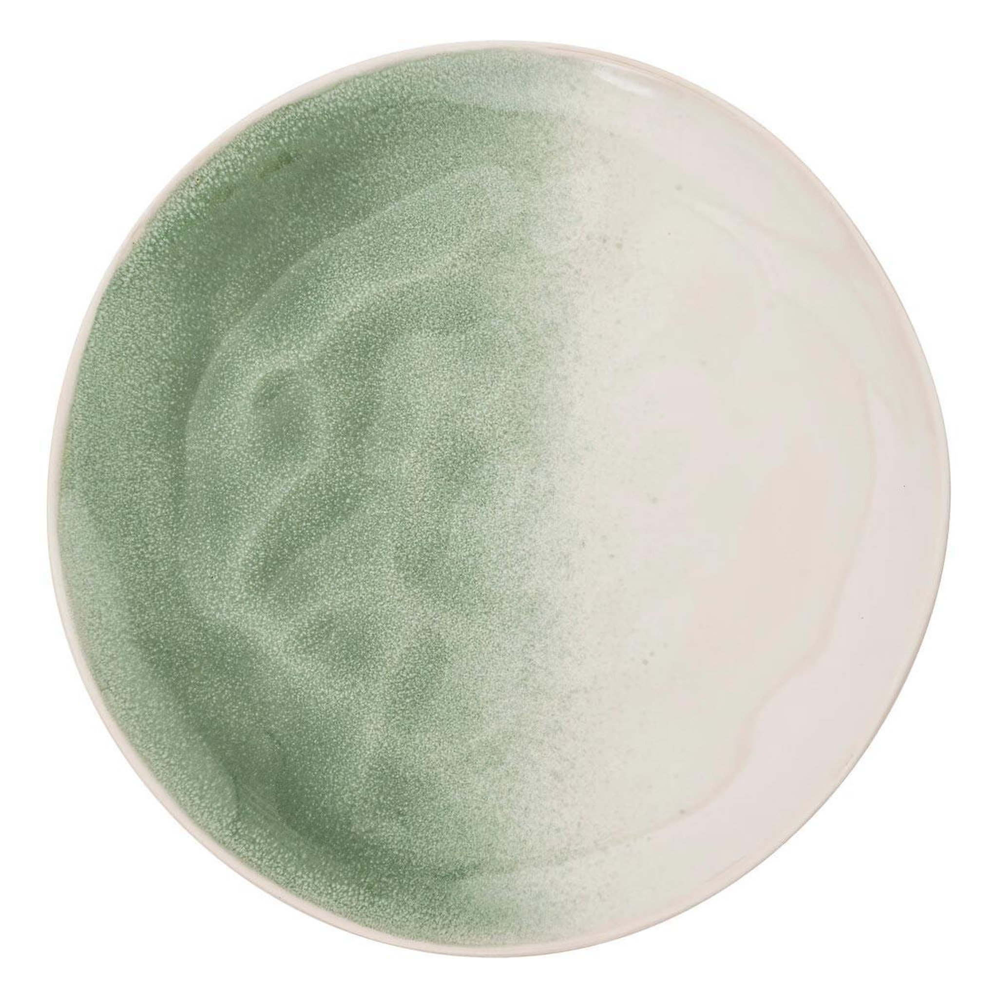 SECRET DE GOURMET Lot de 6 assiettes à dessert  mala  20cm vert