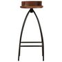 Voir la diapositive 3 : VIDAXL Tabourets de bar lot de 2 bois de recuperation massif