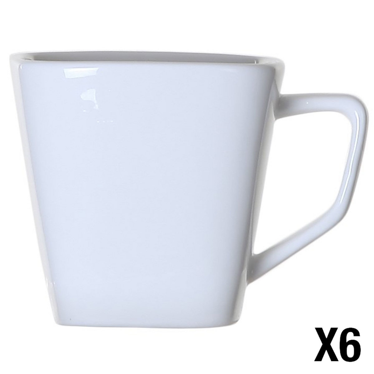 Cosy&Trendy Lot de 6 tasses AVANTGARDE 15 cl