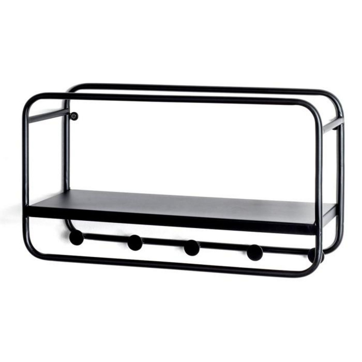 Paris Prix Patère Murale 4 Crochets  Victoire  45cm Noir