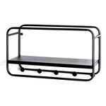 Paris Prix Patère Murale 4 Crochets  Victoire  45cm Noir