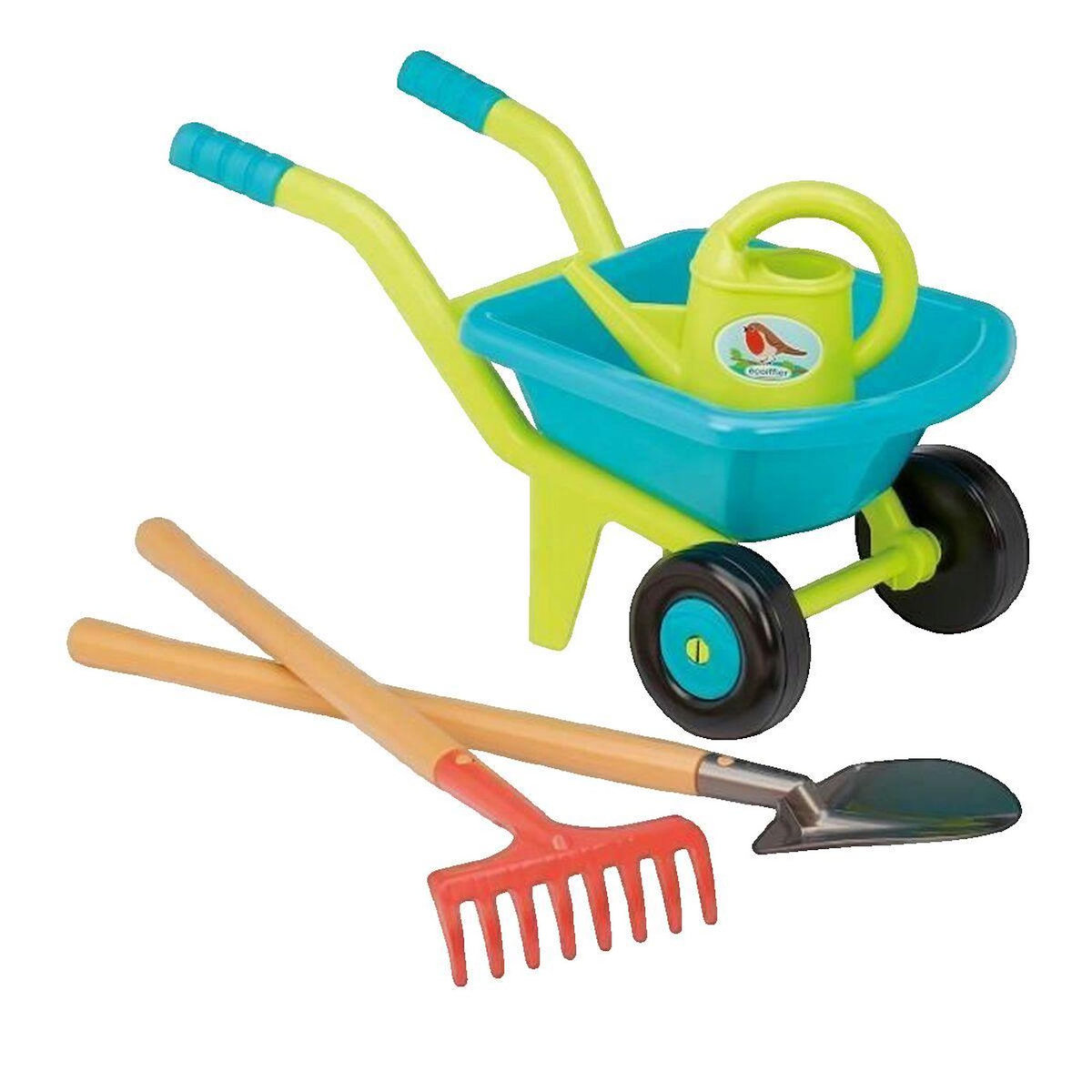 Ecoiffier Jouet Ecoiffier Brouette garnie deluxe colorée