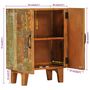 Voir la diapositive 6 : VIDAXL Buffet sculpte a la main 55x30x75 cm bois massif recuperation