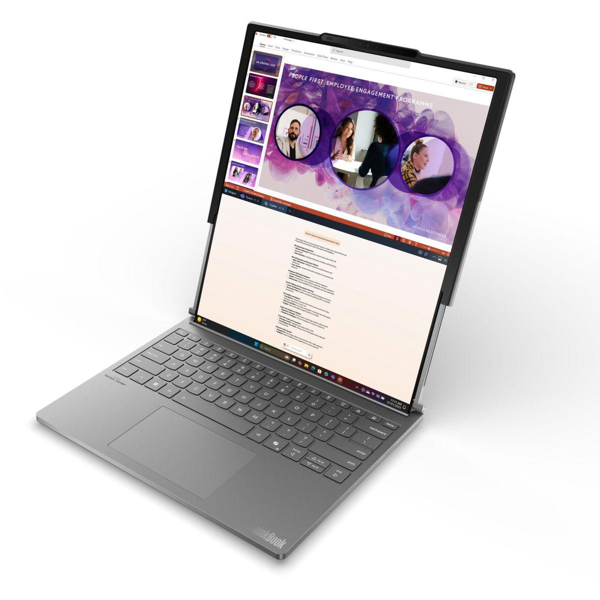 Voir la diapositive 4 : Lenovo Ordinateur portable ThinkBook Plus Gen 6 Rollable