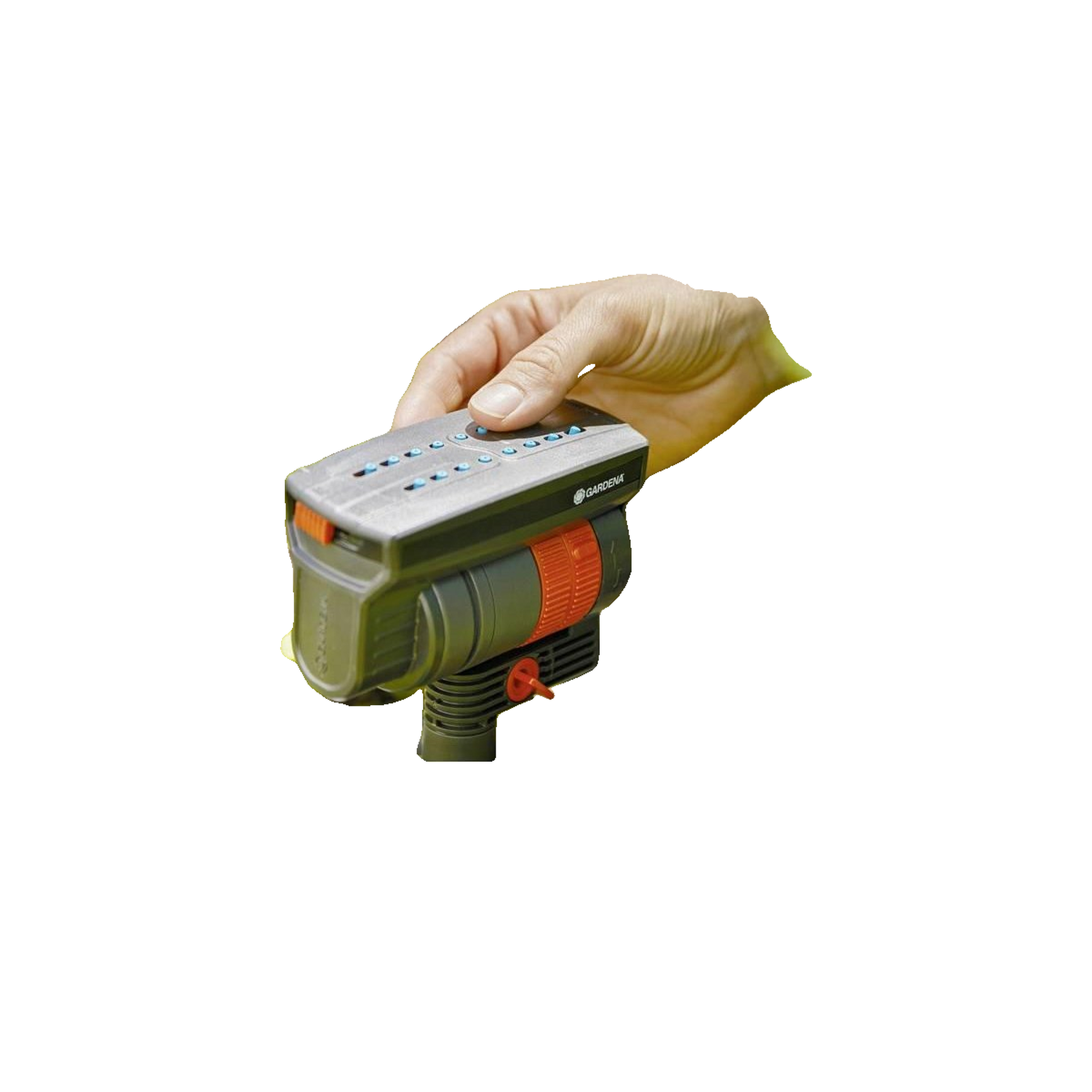 Voir la diapositive 4 : Gardena Arroseur oscillant Gardena 13050-20 couleur noire/orange
