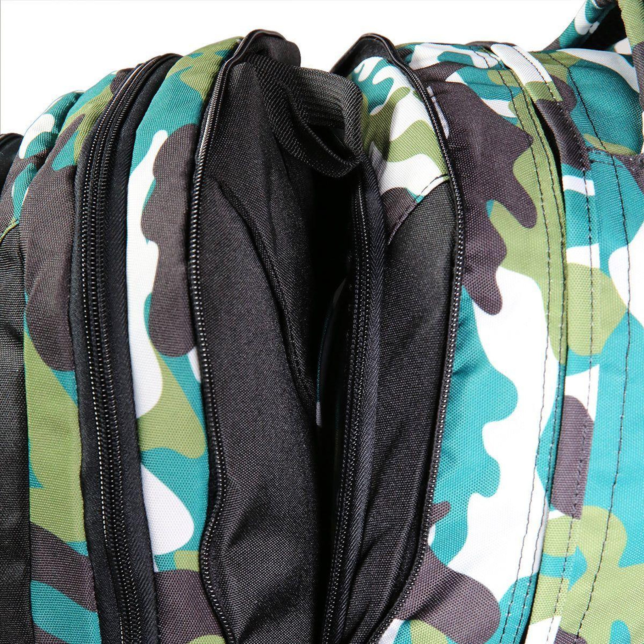 Voir la diapositive 4 : BODYPACK BODYPACK Sac à dos recyclé 3 compartiments 2 en 1 Camo